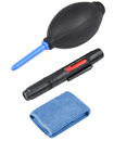 3 in 1 Lens Cleaning Cleaner Dust Pen Blower Cloth