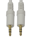 2.5M Gold plated 3.5mm Male to Male Stereo Jack Plug cable