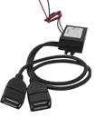 Dual USB Car Charger Hardwire Kit for Dash Cam GPS DVR