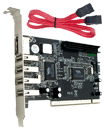 7 Port PCI SATA e-SATA & USB 2.0 Combo (4 USB, 1 S