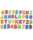 Letters and Numbers Bath Toys