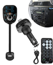 Bluetooth FM Car Transmitter Kit with Remote Support USB SD Card Aux in/out