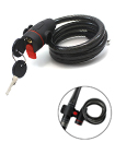 Bike Bicycle Mountain Bike Cycle Safety Spiral Cable Lock with 2 Keys