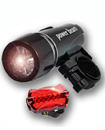 Waterproof Bright 5 LED Bike Bicycle Cycle Front and Rear Back Tail Light Lights