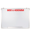 600 X 400MM Office School Magnetic Dry Wipe Whiteboard Drawing Notice Board