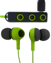 A Pair of Magnetic 80 mAh Bluetooth Earphones with Extra Ear Buds