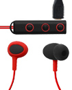 A Pair of Magnetic 80 mAh Bluetooth Earphones with Extra Ear Buds