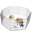 91cm Pet Play Pen Dog Puppy Cage Folding Run Fence