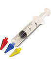 Ear Wax Remover Syringe Kit with 3×Removal Quad-Tips+Instructions