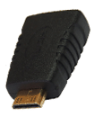 HDMI MINI C Type Male to HDMI Female Gold Plated C