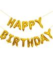 Large Happy Birthday Self Inflating Balloon Banner Bunting Party Decoration