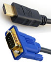 1.5 Meter HDMI Male to SVGA VGA Male Gold Plated C