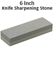 6 Inch Double Sided Knife Sharpening Stone Fine Medium Grit Whetstone