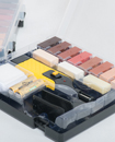 19pc Laminate Floor / Worktop Repair Kit Wax System Sturdy Case Chips Scratches  