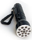 Black LED Powerful 3 in 1 Multi Function Torch Fla