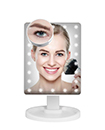 22 LED Light Illuminated Make Up Cosmetic Mirror with Small Magnification Mirror