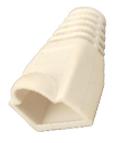 RJ45 Connector Boot White
