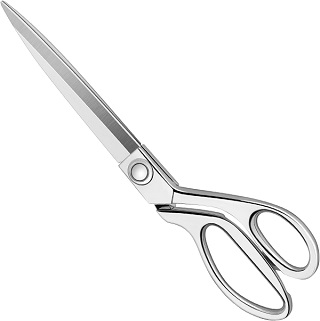 10.5” TAILORING SCISSORS STAINLESS STEEL DRESSMAKING SHEARS FABRIC CRAFT CUTTING