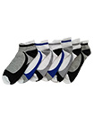 6 Pairs Mens Trainer Liner Ankle Socks Funky Designs Adults Sports  (OPTION 10 )