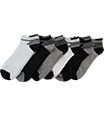 6 Pairs Mens Trainer Liner Ankle Socks Funky Designs Adults Sports  (OPTION 2 )