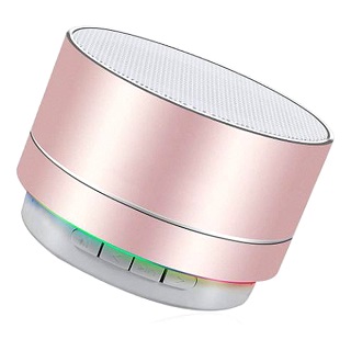 Mini Wireless Bluetooth Speaker Metal Portable Small Outdoor Speaker Subwoofer