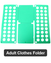 Adult Magic Clothes Folder T Shirts Jumpers Organizer Fold Laundry Suitcase Easy