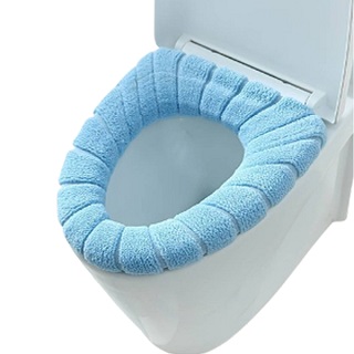 Thickened Closestool Toilet Seat Pad Mats Bathroom Warmer Washable Padded Covers