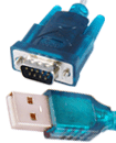 USB to RS232 Connector with PL2303+PL211 Chipset