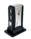 7 Port USB 2.0 Hub With 2A Power Adapter