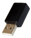 USB A Male to Mini B 5Pin Female Adapter