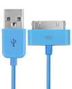 USB Data Charger Cable for iPod iPhone light Blue 