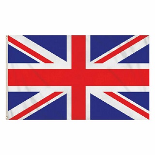 5X3FT Union Jack Large Flag Brass Eyelets Double Stitch Edge UK Great Britain