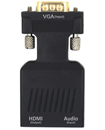 VGA to HDMI 1080P HD AV Converter HDTV Audio Video Cable Adapter for PC DVD STB