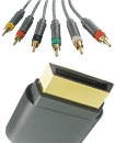3 Meter Gold Plated HD Component AV Video Cable fo