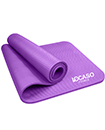 Large Thick Yoga Mat for Pilates Gymnastics Exercise with Carrier Strap