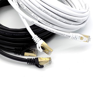 Ethernet Cable RJ45 Cat8 40GBPS Network Gold Ultra-Thin LAN Lead SSTP Patch LOT